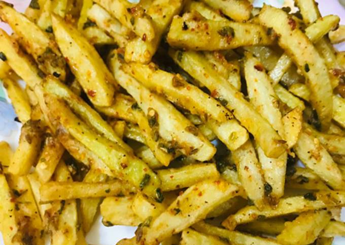 French fries with a twist Recipe by Areeba Saleem - Cookpad