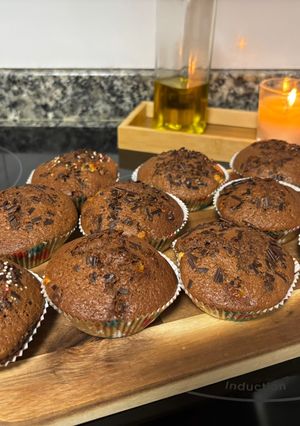 Una foto de Magdalenas de Chocolate 🍫