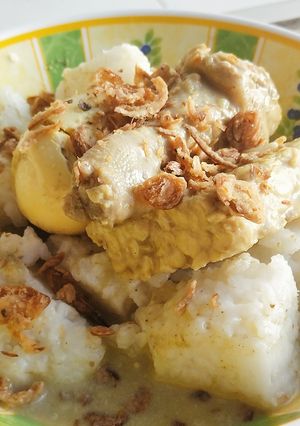 Foto resep Opor Ayam Lontong