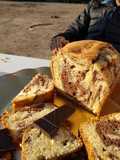 Bizcocho veteado con Thermomix
