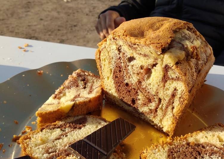 Bizcocho veteado con thermomix