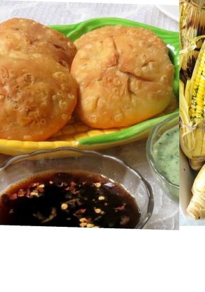 Crispy corn kachori(चटपटी भुट्टे की कचौरी)#kitchenlove रेसिपी मुख्य फोटो