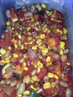 A picture of Mexican Beans & Rice.
