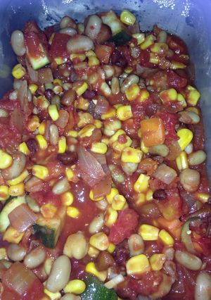 A picture of Mexican Beans & Rice.