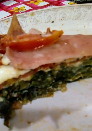 Una foto de Pizza napolitana verde