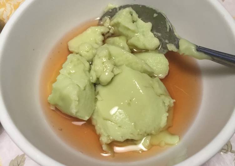 Cara mudah memasak Bubur Sumsum green tea dengan maple syrup #pekaninspirasi Anti Gagal