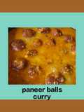 Paneer Balls Curry