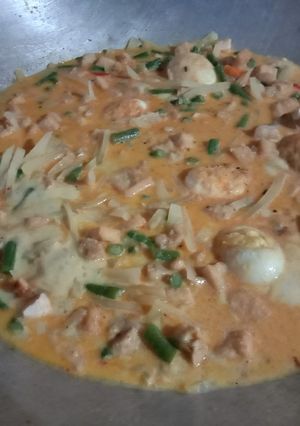 Foto resep Lodeh kacang pepaya muda dll