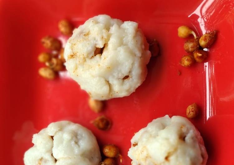 Simple Way to Make Speedy Chickpea and peanut steamed kadabu