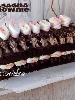 Foto resep Brownies Lasagna