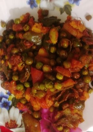વટાણા પાપડી નુ શાક (Vatana Papdi Shak Recipe In Gujarati) રેસીપી મુખ્ય ફોટો