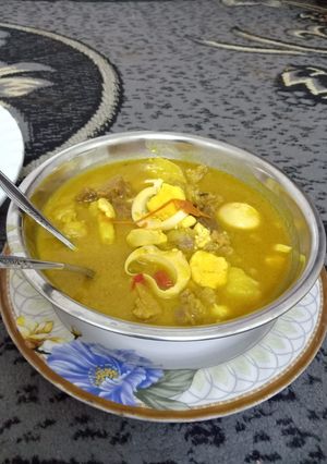 Foto resep Soto daging kambing