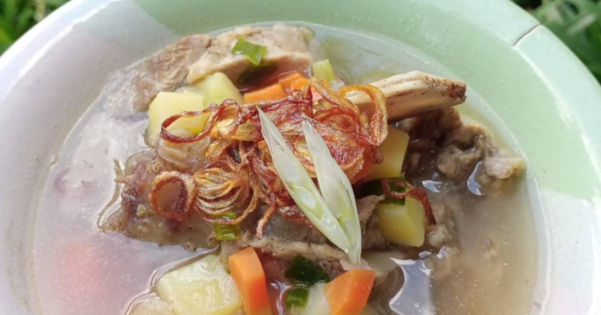 Resep Sop Tulang Sapi Oleh Syarifah Aini Cookpad