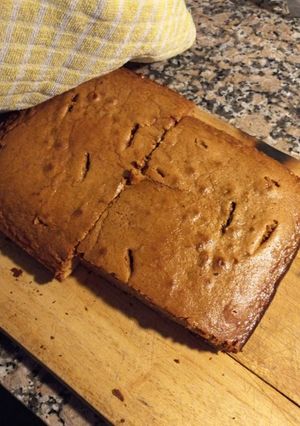 Una foto de Brownie de dulce de leche