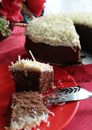 Foto resep Brownis Keju Kukus