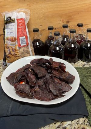 A picture of Beef jerky.