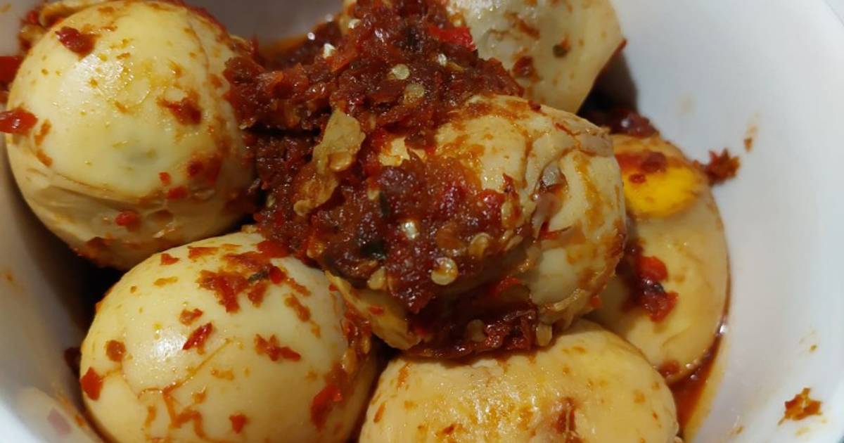 Resep Balado Telur Oleh Maya Pratiwi - Cookpad