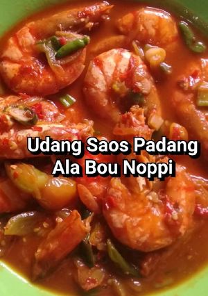 Foto resep Udang Saos Padang