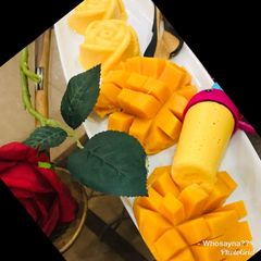 Whosayna’s Milky Mango Kulfi A picture of Whosayna’s Milky Mango Kulfi.