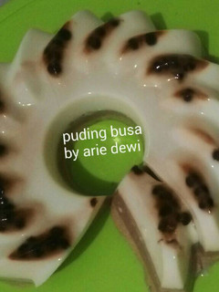 Foto resep Puding vanila busa mocca