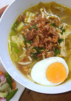 Foto resep Soto Ayam Ketupat