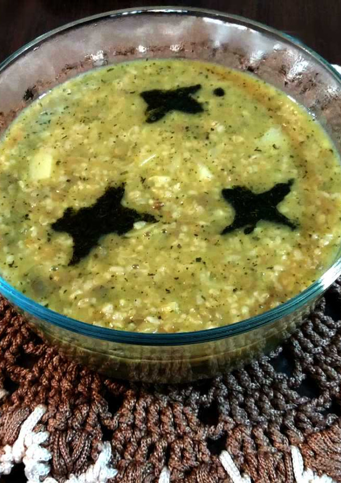 عکسی از دستور آش عدس و بلغور