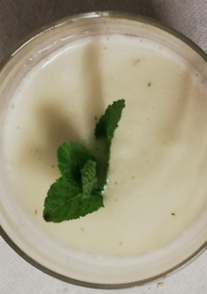 Una foto de Sorbete de mojito