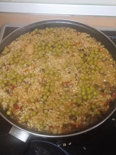 Una foto de Arroz a lo marivans