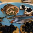 Rollo de ternera con verduras