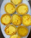 Egg tart theo công thức dành cho người lười (giống mình😂)