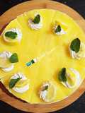 تشيز كيك الليمون 🍋 cheesecake