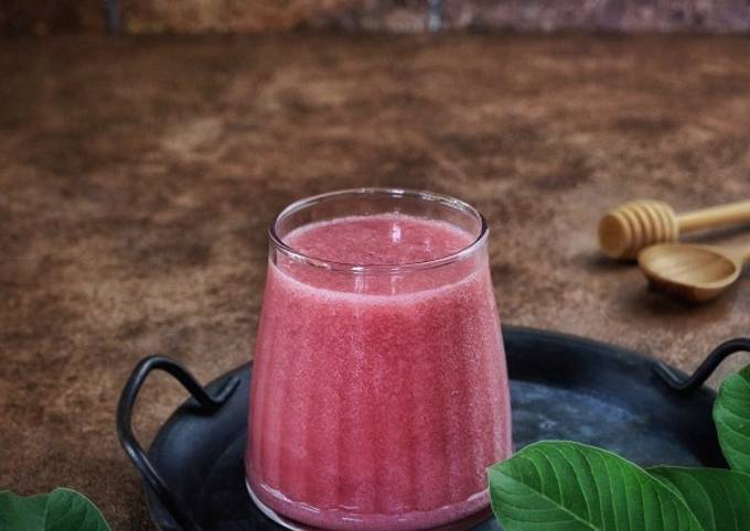 Resep Jus Jambu Biji Merah Oleh Zahra Aliyah Cookpad 7511