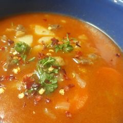 Beef Goulash Soup A picture of Beef Goulash Soup.
