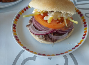 Una foto de Sándwich chileno