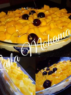صورة لوصفة كنافة بالمانجا