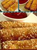 Sesame Chicken bread Rolls