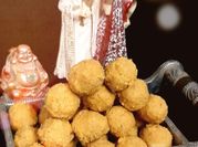 A picture of sattu sweet