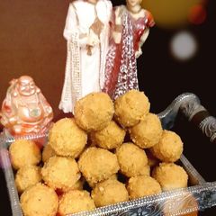 Sattu Ladoo A picture of Sattu Ladoo.