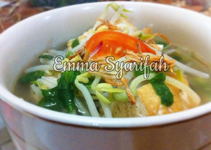 Resep Sop Tahu Tauge Oleh Emma Syahrifa Rahma Cookpad