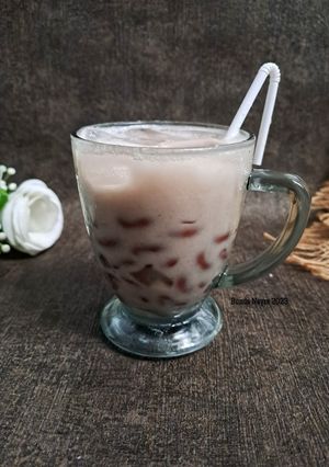 Foto resep Es Santan Kacang Merah