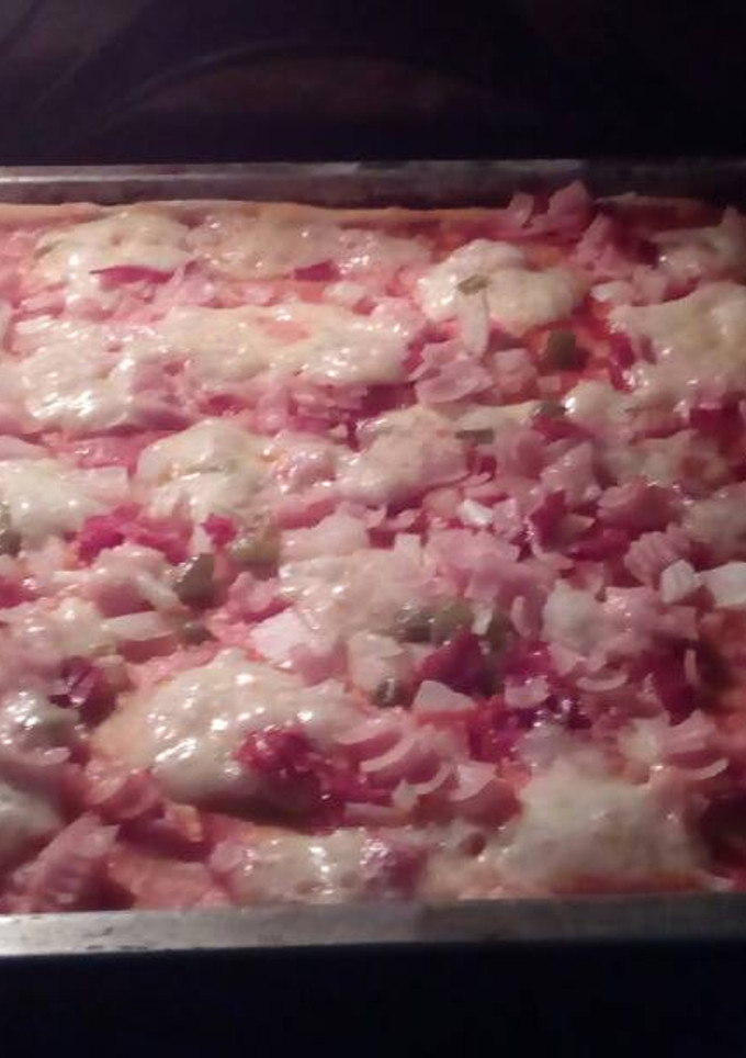 Una foto de Pizza casera fácil