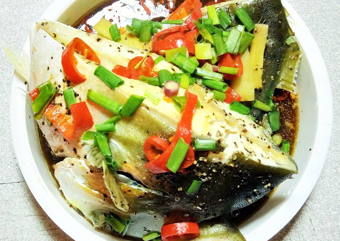 Chinese-Style Steamed Fish