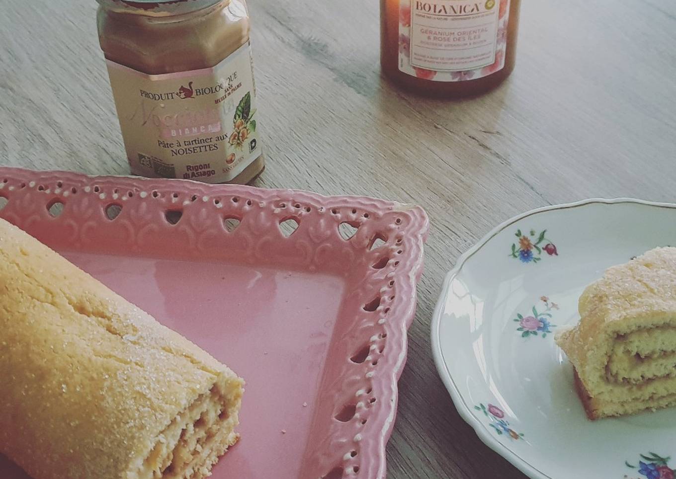 Roulé à la Nocciolata noisettes