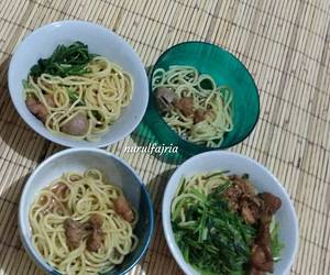 Resep Mudah Mie Kangkung Nikmat Lezat