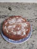 Bizcocho con manzana y canela