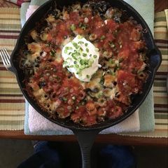 A picture of Steak and Potato Nachos.