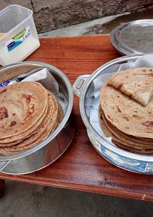 A picture of Chapati.