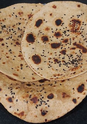 A picture of Wheat kulcha.