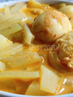 Foto resep Sayur Labu Lontong Sayur #masakanindo 🇮🇩