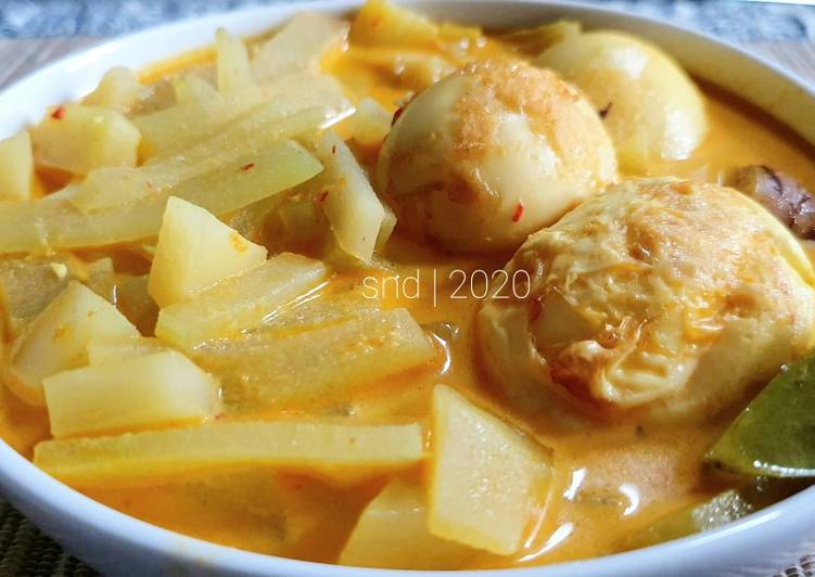 Resep Sayur Labu Lontong Sayur #masakanindo 🇮🇩 Jadi, Menggugah Selera